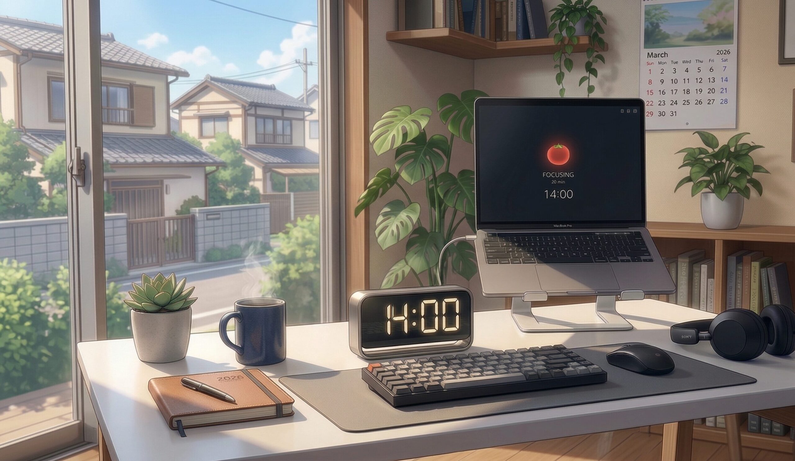 在宅ワーク フリーランス 集中できない ポモドーロテクニック 時間管理